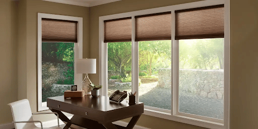 Modern window drapes