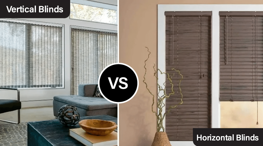 Vertical vs Horizontal Blinds